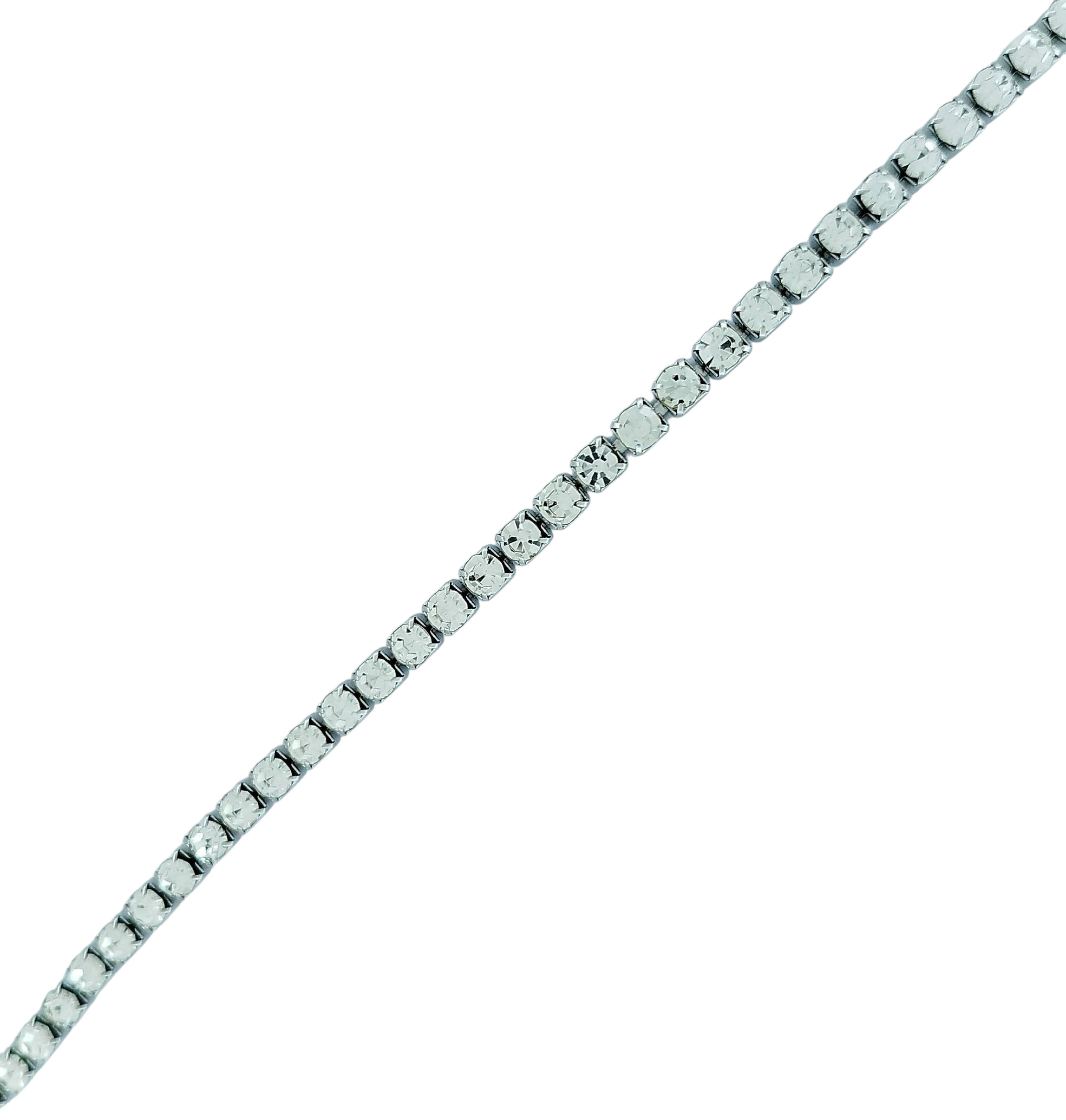 Βραχιόλι Ριβιέρα από Ατσάλι με Strass