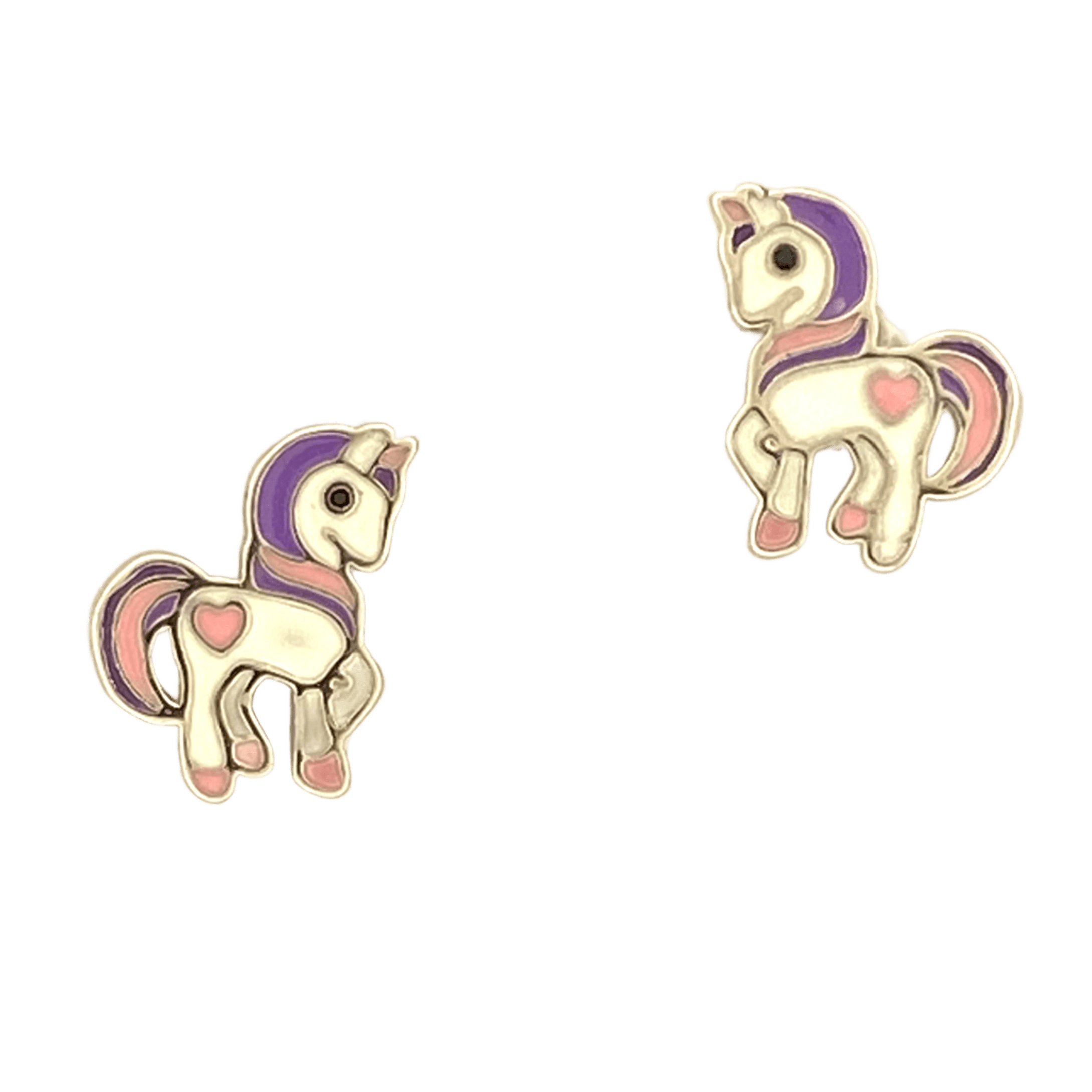 Σκουλαρίκια Unicorn από Ασήμι 925