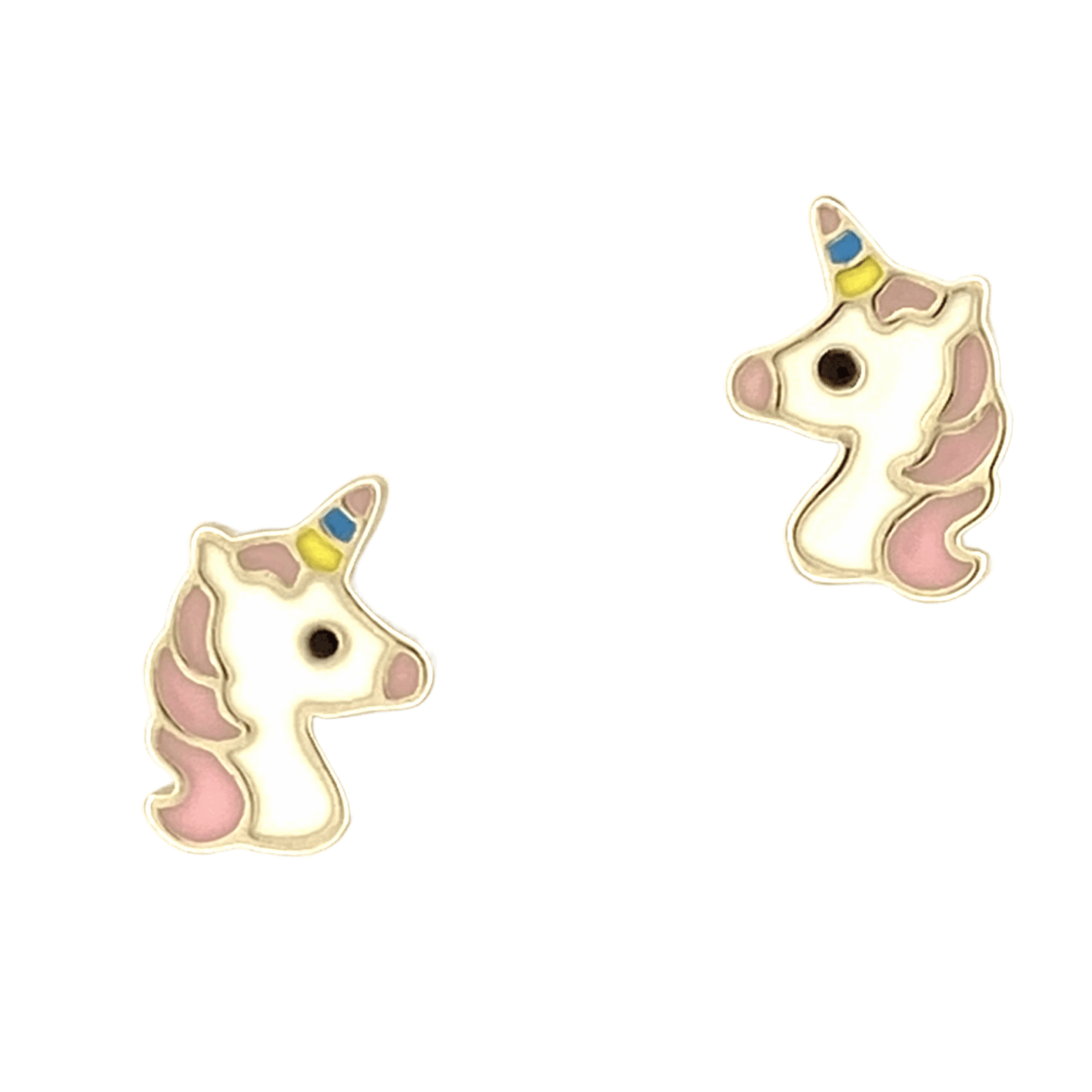 Σκουλαρίκια Unicorn από Ασήμι 925